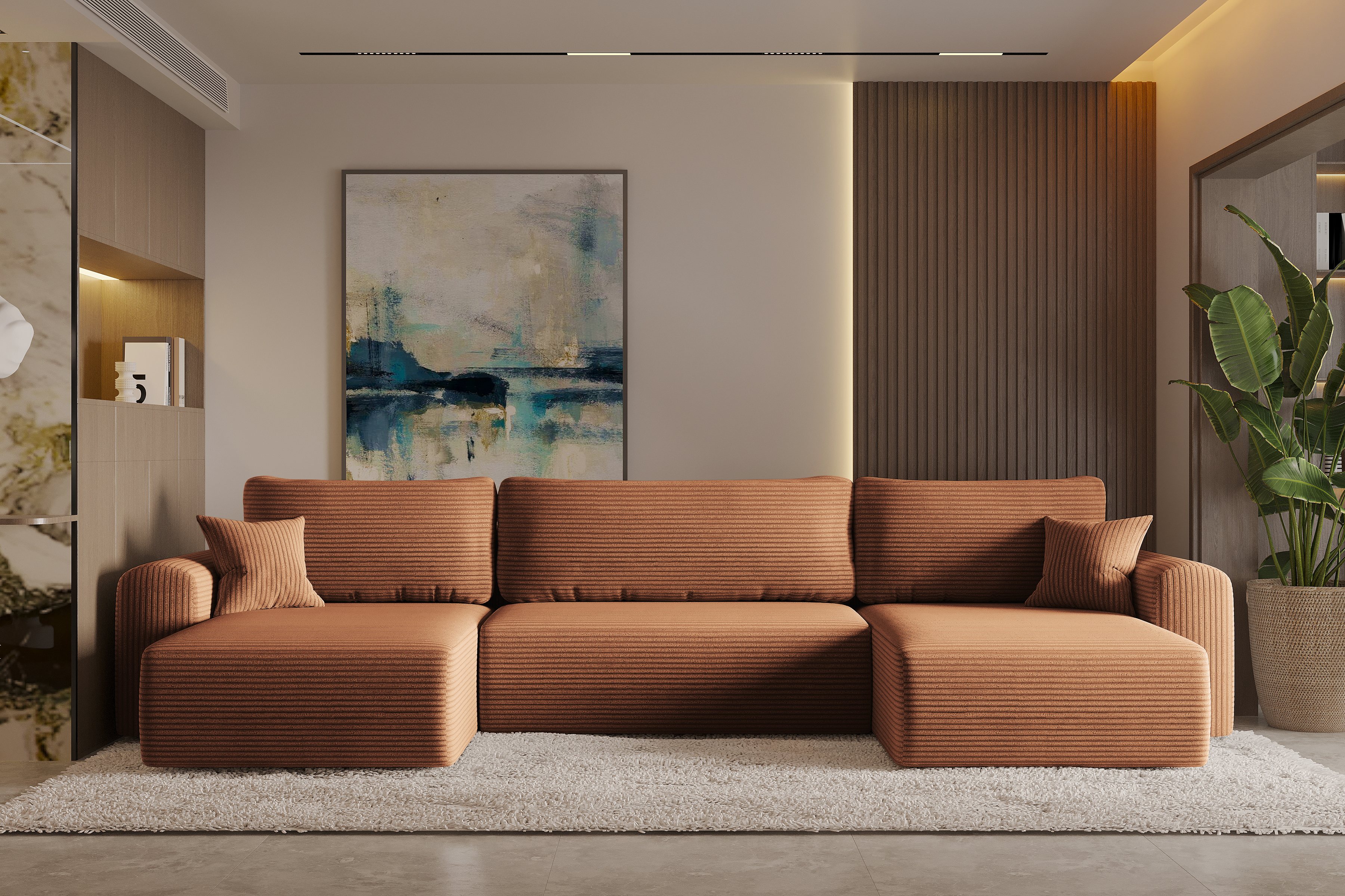 Capri U Ecksofa Poso 40